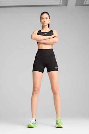 PUMA x HYROX CLOUDSPUN 3" Short Tights Women, PUMA Black, extralarge-GBR